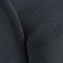 Dowsett - Modern Charcoal Fabric Swivel Accent Chair