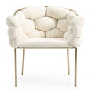 Debra Modern Fabric Dining Chair
