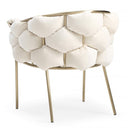 Debra Modern Fabric Dining Chair