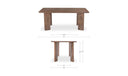 Lia Dining Table Dark Brown