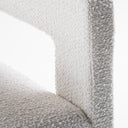 Drea - Modern White Fabric Dining Chair
