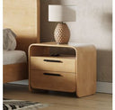 Dresden - Modern Natural Acacia Bed