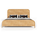 Dresden - Modern Natural Acacia Bed