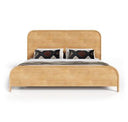 Dresden - Modern Natural Acacia 1-Drawer Nightstand