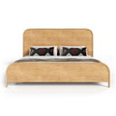 Dresden - Modern Natural Acacia 2-Drawer Nightstand