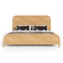 Dresden - Modern Natural Acacia Bed