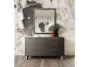 Soria Modern Grey Wash Mirror