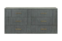 Manchester- Contemporary Dark Grey 4-Piece Bedroom Set