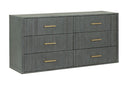 Manchester- Contemporary Dark Grey Dresser