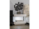 Esso Modern White Glossy Nightstand