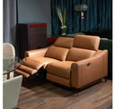 Eden - Modern White Leather Recliner Chair