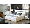 Cartier - Modern White + Stainless Steel Dresser