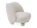 Drayton - Modern Off-White Fabric Sectional Sofa