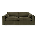 Durbin - Modern Green Fabric Sofa