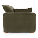 Durbin - Modern Green Fabric Sofa