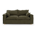 Durbin - Modern Green Fabric Sofa