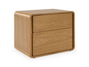 Dustin - Modern Natural Oak Nightstand