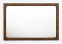 Dustin - Modern Walnut Mirror