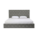 Dynasty - Eastern King Modern Shagreen Bedroom Set - 3 Drawer