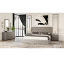Dynasty - Modern Shagreen Three Drawer Nightstand