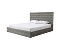 Dynasty - Eastern King Modern Shagreen Bedroom Set - 3 Drawer