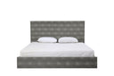 Dynasty - Eastern King Modern Shagreen Bedroom Set - 3 Drawer