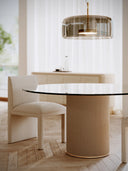 Precipice Uph Dining Chair Oatmeal