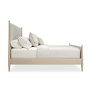 Unity Bed - King - Sun Drenched Oak, Lucent Bronze Metallic Metal, Fabric 21016-34CC-P by Caracole, view 3