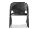Malvern Modern Dark Grey Fabric Dining Chair