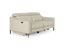 Eden - Modern Grey Leather Sofa Set