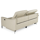 Eden - Modern Grey Leather Sofa