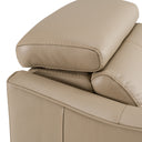 Eden - Modern Taupe Leather Recliner Chair