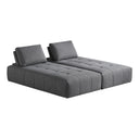Edgar - Modern Grey Fabric Modular Sectional Sofa