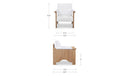 Bauer Accent Chair Cream