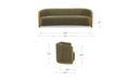 Anya Sofa Olive