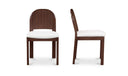 Emil Dining Chair Cream-Set of Two