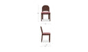 Emil Dining Chair Berry-Set of Two