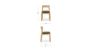 Oli Dining Chair Dark Green-Set of Two