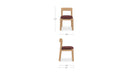 Oli Dining Chair Berry-Set of Two