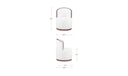 Rossi Swivel Dining Chair Cream