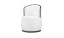 Rossi Swivel Dining Chair Cream