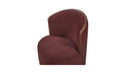 Rossi Swivel Dining Chair Berry