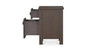 Loren Small Nightstand Dark Brown
