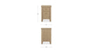 Loren Small Nightstand Natural