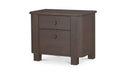 Loren Large Nightstand Dark Brown