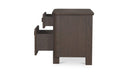Loren Large Nightstand Dark Brown