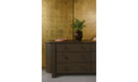 Loren 6 Drawer Dresser Dark Brown