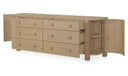 Loren 6 Drawer Dresser Natural