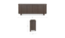 Loren Sideboard Dark Brown