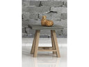 Civic Modern Concrete & Acacia End Table